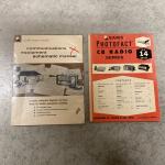 1960’s Vintage Lot of 10, Radio Amateurs Books Manuals Ham CB RCA VHF Electronic