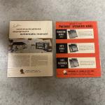 1960’s Vintage Lot of 10, Radio Amateurs Books Manuals Ham CB RCA VHF Electronic