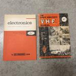 1960’s Vintage Lot of 10, Radio Amateurs Books Manuals Ham CB RCA VHF Electronic