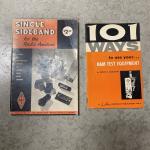 1960’s Vintage Lot of 10, Radio Amateurs Books Manuals Ham CB RCA VHF Electronic