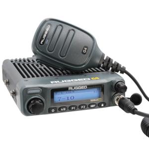 Rugged Radios Rambler G4 GMRS Mobile Radio Long Range 46 Watts Repeater Capable RAM Mount Compatible