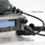 Rugged Radios Rambler G4 GMRS Mobile Radio Long Range 46 Watts Repeater Capable RAM Mount Compatible