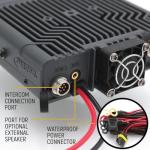 Rugged Radios Rambler G4 GMRS Mobile Radio Long Range 46 Watts Repeater Capable RAM Mount Compatible