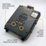 Rugged Radios Rambler G4 GMRS Mobile Radio Long Range 46 Watts Repeater Capable RAM Mount Compatible