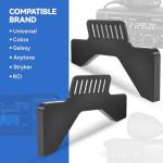 BROQIXIN Ham CB Radio Transceiver Universal Stand Mount Bracket Compatible with Many Models，Compatible Brand Universal, Cobra, Anytone, Galaxy, Stryker, RCI