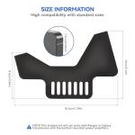 BROQIXIN Ham CB Radio Transceiver Universal Stand Mount Bracket Compatible with Many Models，Compatible Brand Universal, Cobra, Anytone, Galaxy, Stryker, RCI