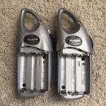 Uniden Eco Trek 3 FRS440 Two Way Radios FM Walkie Talkies Tested Works Lot of 2