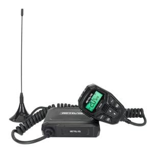 Retevis RA86 GMRS Mobile Radio - Update Chirp, GMRS Radio with Gain Antenna & Cigarette Lighter Plug, Repeater Channels Long Range Two Way Radio, NOAA Alert, Dual Speakers for Offroad, Jeep, Truck, RV