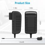 PK Power AC/DC Adapter for Uniden BCD396XT BC346XT BCD396T BC3500XLT TrunkTracker IV Radio Scanner Power Supply Cord Cable Battery Charger