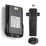 VMUKSAN Anytone Original 3100mAh AT-D878UV Battery Pack with USB-C Port Includes Belt Clip for AT-D878UV Plus/D878UV/D868UV