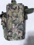 USGI AOR2 MBITR Radio Pouch with Battery Pouch New