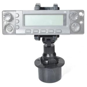 YNIBST Cup Holder Mount for Icom IC-2730A TYT TH-9800D Anytone AT-588UV Transceiver Control Heads Mini Size Ham Mobile Radio