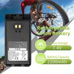 (4PCS) BP-279 Battery BP280 [2025 New Version] for ICOM F1100d IC-F1000 IC-F1000S IC-F2000 IC-F2000S IC-F1100D IC-F1100DS IC-F2100D IC-F2100DT IC-V88 IC-V10MR IC-A16 F1000S F1100ds Battery