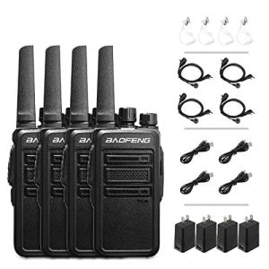Baofeng GT-68 Two-Way Radio Walkie Talkie VOX 16CH 1500mAh Battery - 4 Pack