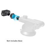 HYS HT’s Belt Clip Holder Mount Base Replacement Clamp 17mm(0.67inch) Rotate Ball Hole Clip Base, Walkie Talkie Belt Clip for Anytone BaoFeng Icom Kenwood Yaesu Wouxon Amateur Radio