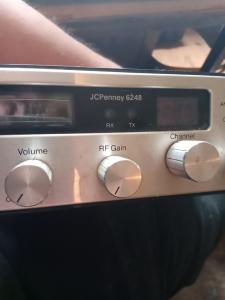 JCPenney 6248 40 Channel SSB CB Radio Base Station AM USB LSB Vintage