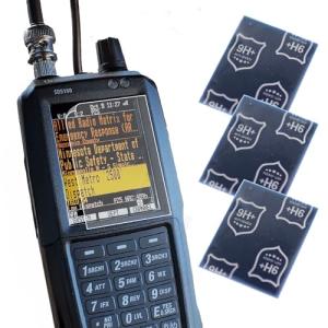 Screen Protectors Compatible with SDS150 & SDS100 Police Scanner Radio | 3-Pack, Protects Police Scanner Radio Screen from Scratches