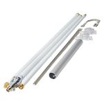 HYSHIKRA GMRS Outdoor Base Antenna, 462-467MHz 200Watt UHF 2.2Meter Length Fiberglass Antenna with UHF-Female (So239) Connector for Motorola Icom Kenwood Midland Yaesu Mobile Radio