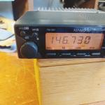 Kenwood TM-261A 2 Meter Mobile Transceiver With Microphone SEE VIDEO