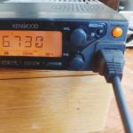 Kenwood TM-261A 2 Meter Mobile Transceiver With Microphone SEE VIDEO