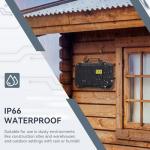 (3rd Gen RT97) Retevis RT97L GMRS High-Power Repeater, IP66 Waterproof, Long Range Base Station Compatible with Raspberry Pi for Farms, Remote Areas & Home Use (1 Pack)