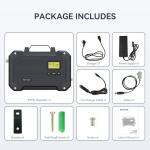 (3rd Gen RT97) Retevis RT97L GMRS High-Power Repeater, IP66 Waterproof, Long Range Base Station Compatible with Raspberry Pi for Farms, Remote Areas & Home Use (1 Pack)