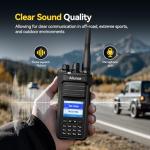 Retevis Ailunce HA1G GMRS Radio, Support CHIRP, IP67 Waterproof Rugged Two Way Radio, NOAA, 2800mAh USB-C, Repeater Capable, SOS, Long Range Walkie Talkies for Hunting, Hurricanes, Emergencies(2 Pack)