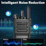 Digital Handheld Radio Scanner Fire Police VHF FM EMS Ham 2 Way Transceiver 2 PC