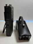 ICOM IC-H16a  VHF Radio Transceiver + IC-CM8 Untested With Cowhide Holster