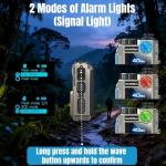 （Lifetime Free） Global Unlimited Range 4G LTE PoC Rapid Walkie Talkies Long Range Two-Way Radios 5000+ Miles with Nationwide Range,SOS Alert Long Distance Radios for Truck Fleet,Construction site