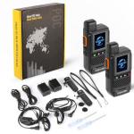 Nationwide 4G LTE Walkie Talkies with Lifetime Free Service & SIM Cards-Unlimited Range POC Two-Way Radio for Urban Teams, Road Trips & Family (2-Pack)