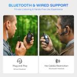 Lifetime Free Global Walkie Talkies Long Range, POC-1 Lite, 4G LTE Unlimited Range POC Two-Way Radios with Bluetooth & APP, Rechargeable Walkie Talkies, Support User Self-Group Creation (2 Pack)