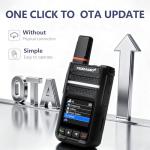 TIDRADIO TD-G18 Rapid Unlimited Range Global Walkie Talkies, PoC Radio Nationwide 6000+ Miles, Long Range Two Way Radios PTT 4G LTE for Family, Logistics, Company -2pcs with SIM Card