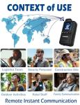 CARRBORG X13 Nationwide Lifetime Free LTE Walkie Talkies Unlimited Range 4G Two Way Radios Long Range Global POC with SIM Cards（2 Pack）