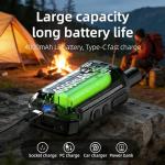 Rapid Lifetime Free Global Walkie Talkies Unlimited Range Nationwide PTT 4G LTE PoC Long Range Two Way Radios 5000 Miles Long Distance with Flashlight for Family,Outdoor,Logistics (2 Pack with SIM)