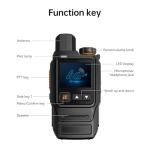 GPDD Global Walkie Talkies Unlimited Range Nationwide PTT 4G LTE PoC Two Way Radios Long Range - 5000mAh Type-C Battery with SIM Cards (2 Pack)