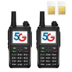CLARIGO C Lifetime Use Unlimited Range Walkie Talkies Global Walkie Talkie with SIM Card IP67 Waterproof POC Radios 3000 Miles 5200mAh Battery (V1-6300)