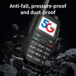 CLARIGO C Lifetime Use Unlimited Range Walkie Talkies Global Walkie Talkie with SIM Card IP67 Waterproof POC Radios 3000 Miles 5200mAh Battery (V1-6300)