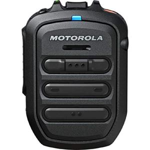 WM500 Bluetooth Remote Speaker Microphone Kit# PMMN4127 which Includes USB Charging Cable - Compatible with TLK100 & TLK150 PoC Two Way Radios - by Motorola Solutions
