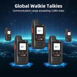 Maycall Nationwide 4G LTE Walkie Talkies with Lifetime Free SIM Cards Unlimited Range Walkie Talkies POC Two-Way Radio Network Raido for Urban Teams, Road Trips & Family(MC-260)