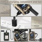 Walkie Talkies Airiton Radios Unlimited Range Nationwide 4G Long Distance 5000 Miles Handheld POC Two Way Radio AI-G7 Push to Talk Over Cellular Radio Long Range Walkie Talkie (2 with SIM Card)