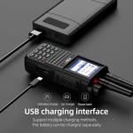 KSUN POC Radio with SIM Cards, Global Walkie Talkies UHF Handheld Two-Way Radios Dual PTT & Antenna, Unlimited Range Cellular Network Rechargeable Push to Talk Over for Adults Hiking, 2-Pack CT58