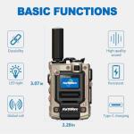 （Lifetime Free） Nationwide Walkie Talkie - Rapid PTT Unlimited Range Long Distance Global POC Two Way Radio for Family, Business, Outdoor Use, FCC Certified, Durable with Long Battery Life