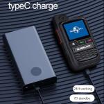 POC RADIOS Unlimited Range - Nationwide 4G LTE Global PTT Long Range Walkie Talkies Set of 2 - No Monthly or Subscription Fees