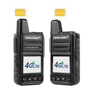 TIDRADIO TD-M15 Rapid Global Walkie Talkies 5000 Mile Long Range Poc radios, ...