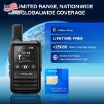 Lifetime Free Global Walkie Talkies Long Range 4G LTE Unlimited Range
