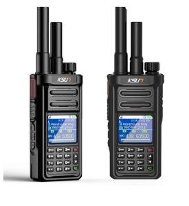 KSUN Global POC Radio CT58 UHF Handheld Long Range Walkie Talkie 4G PTT
