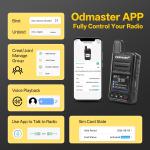 TIDRADIO TD-M15 Rapid Global Walkie Talkies 5000 Mile Long Range Poc radios, ...