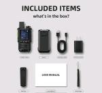 2 Pack Lifetime Free Global PTT POC 4G Radios Nationwide Service WITH SIMS