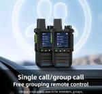 2 Pack Lifetime Free Global PTT POC 4G Radios Nationwide Service WITH SIMS
